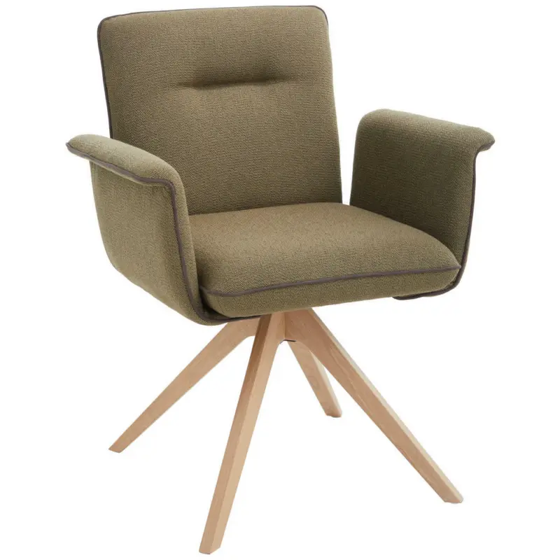 Armlehnstuhl in Webstoff