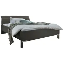 Bett 180/200 cm in Dunkelgrau