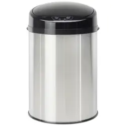 Abfalleimer 9 l Metall, Kunststoff