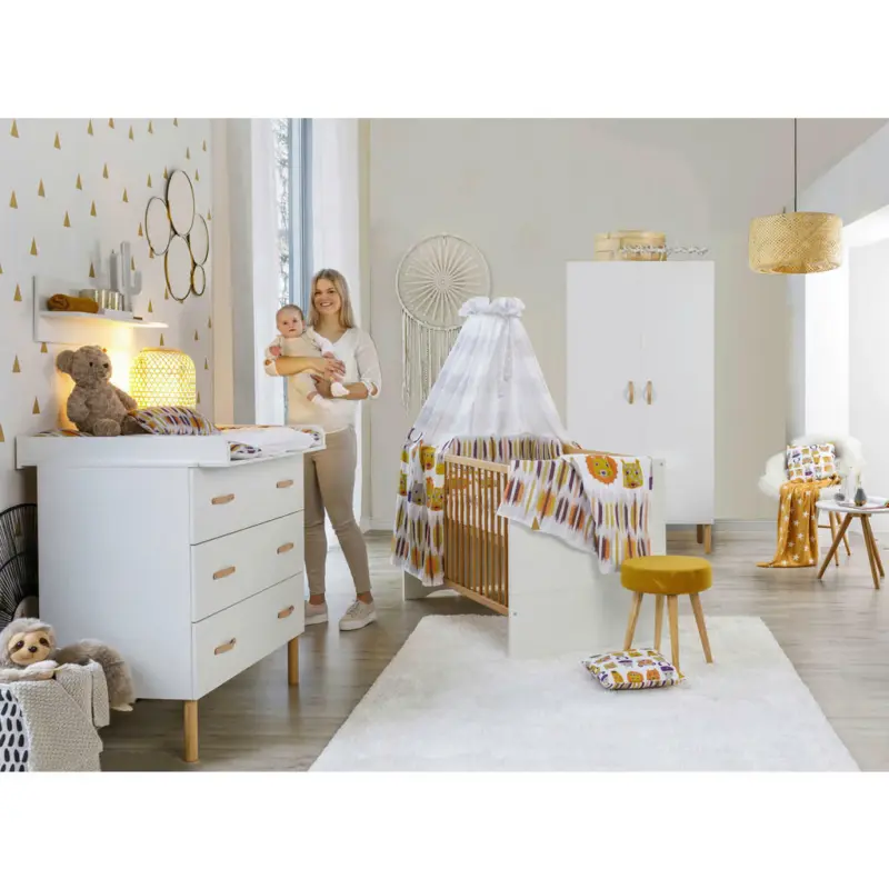 Babyzimmer Melody White