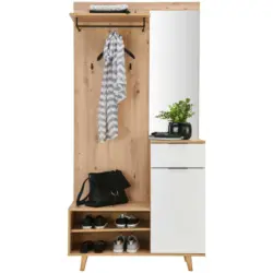 Garderobe 100/204/40 cm
