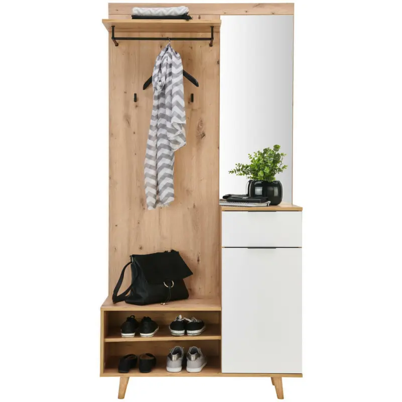 Garderobe 100/204/40 cm