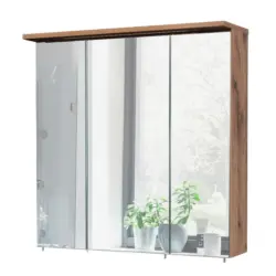 Spiegelschrank 70,5/72,3/15,75-23,7 cm