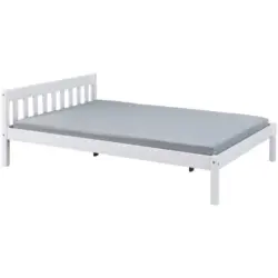 Bett 140/200 cm in Weiß