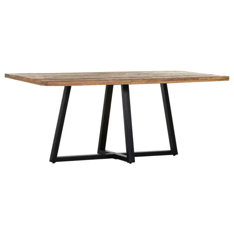 Esstisch in Holz, Metall 180/90/76 cm