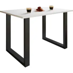 Esstisch in Holzwerkstoff 140/50/76 cm