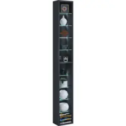 Standregal 21/152/20 cm Schwarz