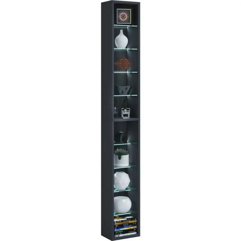 Standregal 21/152/20 cm Schwarz