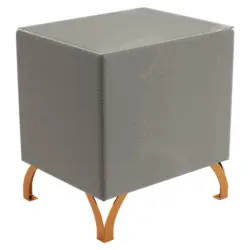 Nachtkästchen in Grau