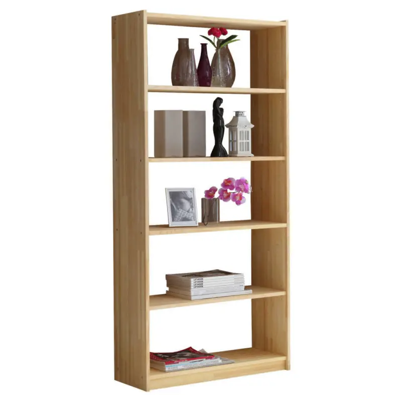 Standregal 80/179/31 cm Naturfarben