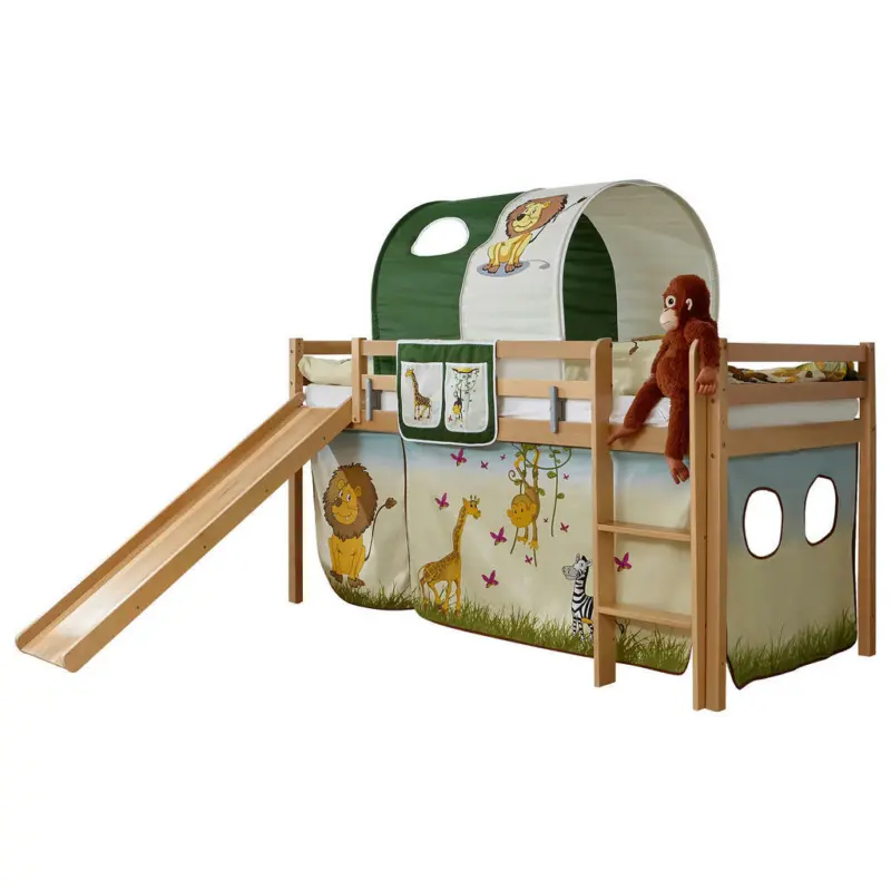 Spielbett 90/200 cm in Multicolor