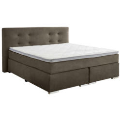 Boxspringbett 180/200 cm in Grau