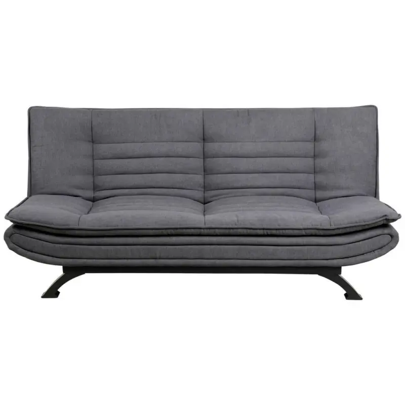 Schlafsofa in Chenille Dunkelgrau