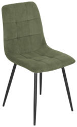 Stuhl aus Kord in Grün