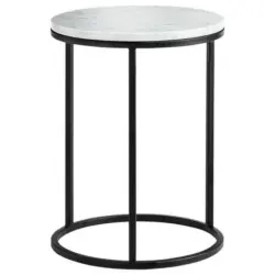 Beistelltisch in Stein 39/39/55 cm