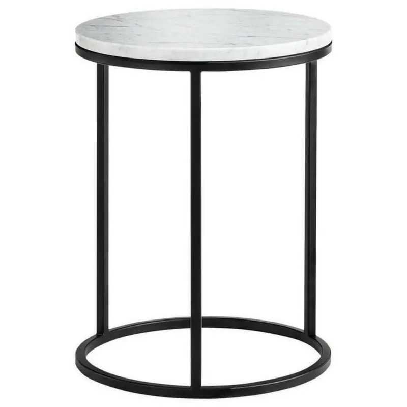 Beistelltisch in Stein 39/39/55 cm