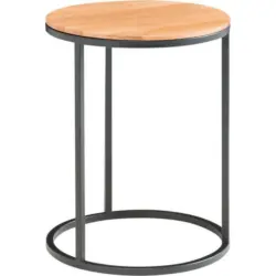Beistelltisch in Holz 39/39/54 cm