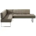 XXXLutz Lauterach - Ihr M&ouml;belhaus bei Bregenz Eckbank 165/227 cm in Edelstahlfarben, Sandfarben