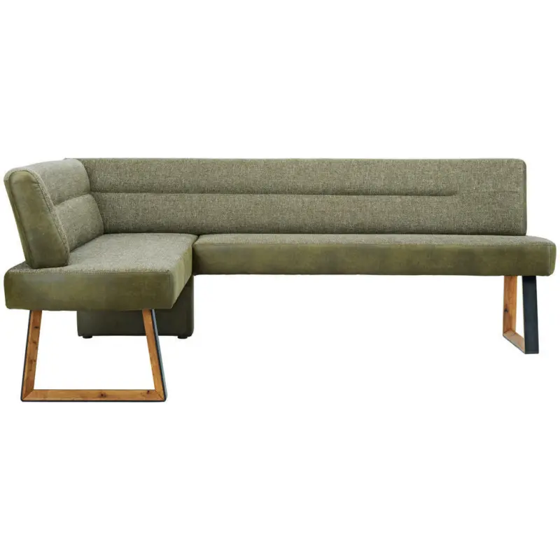 Eckbank 173/215 cm in Grün