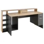 XXXLutz Lauterach - Ihr Möbelhaus bei Bregenz Gaming Tisch 182/70/91 cm in Grau, Eichefarben