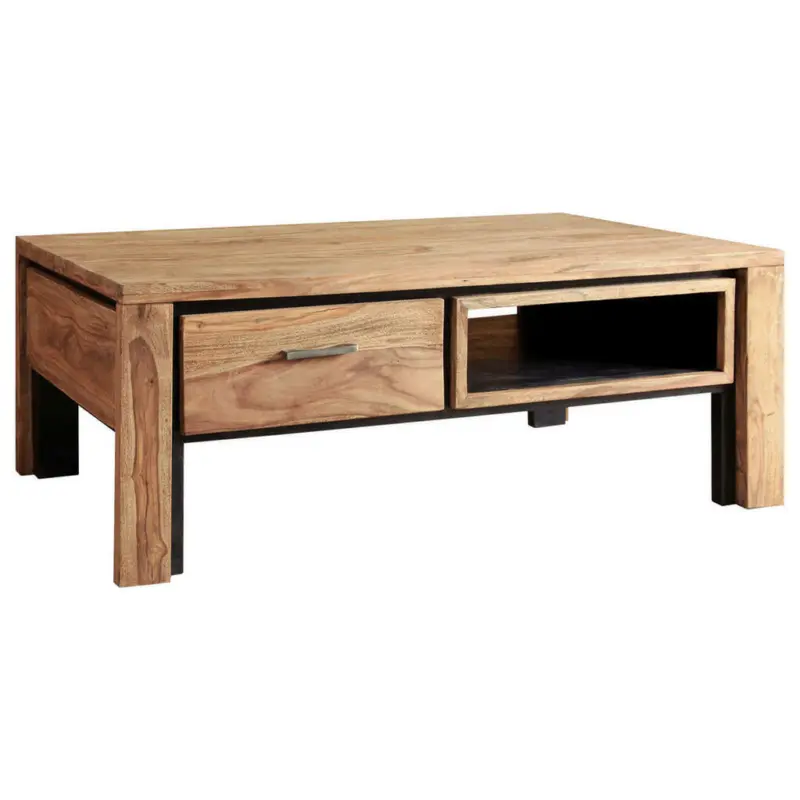 Couchtisch in Holz 110/70/45 cm