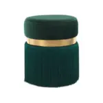 XXXLutz Lauterach - Ihr M&ouml;belhaus bei Bregenz Hocker in Metall, Kunststoff, Textil Gr&uuml;n, Goldfarben