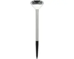 LED Solarleuchte 0,5 W tageslichtweiß 1-flammig IP 44 edelstahl