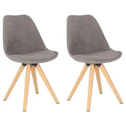 Stuhl-Set 2 St&uuml;ck in Kord