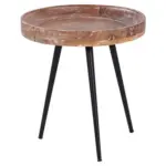 XXXLutz Lauterach - Ihr M&ouml;belhaus bei Bregenz Nachttisch in massiv Mangoholz Braun, Schwarz