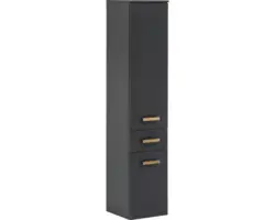 Hochschrank Möbelpartner Duo 330 160,1x32,7x35,3 cm anthrazit