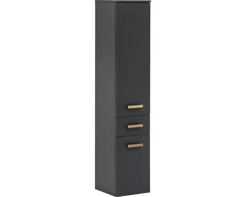 Hochschrank Möbelpartner Duo 330 160,1x32,7x35,3 cm anthrazit