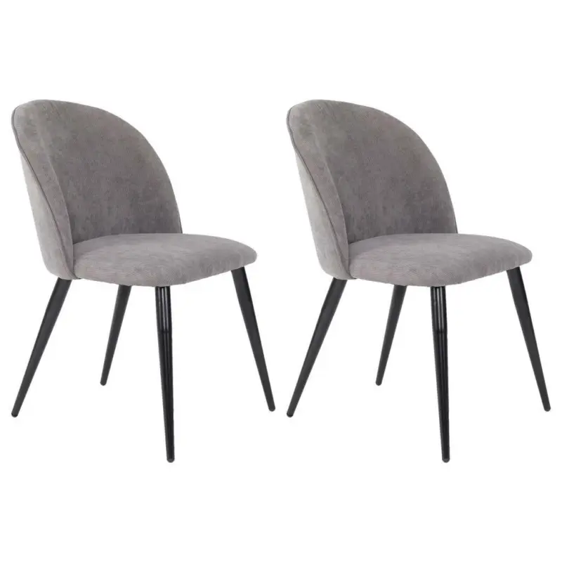 Stuhl 2 Stück in Stahl Kord