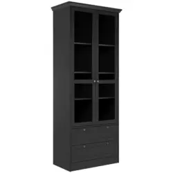 Vitrine in Anthrazit