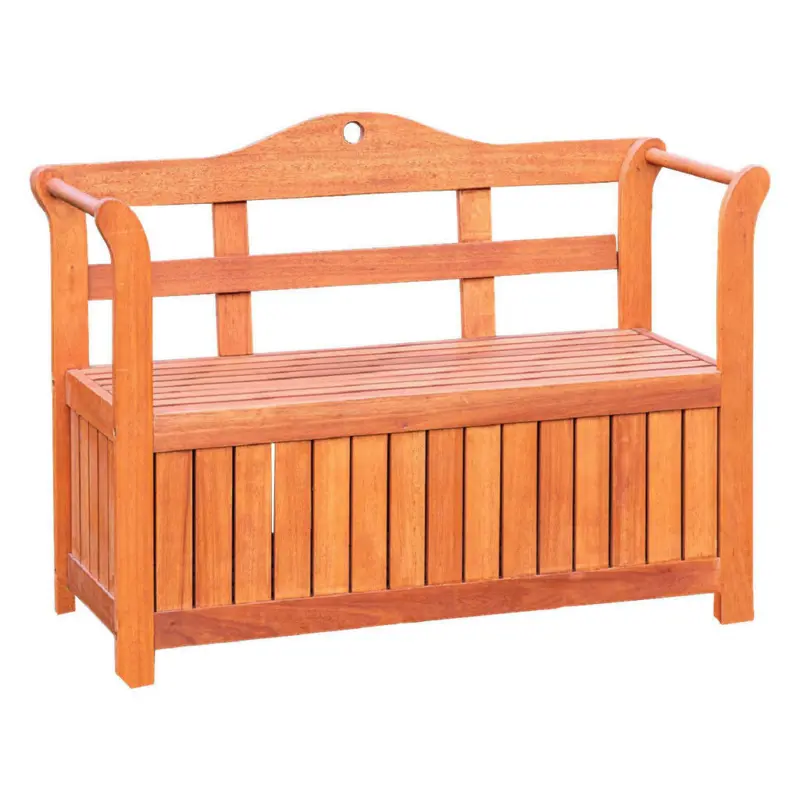 Gartenbank 118/85/55 cm in Naturfarben