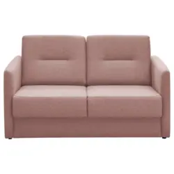 Schlafsofa in Mikrofaser Rosa