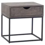 XXXLutz Lauterach - Ihr M&ouml;belhaus bei Bregenz Nachtk&auml;stchen in massiv Akazie Schwarz, Akaziefarben