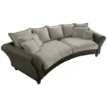 XXXLutz Lauterach - Ihr Möbelhaus bei Bregenz Bigsofa in Chenille, Mikrofaser Dunkelbraun, Hellbraun