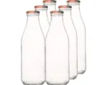 Hornbach Fruchtsaftflasche inkl. Twist-Off-Verschluss 1000 ml 6 Stk.