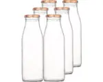 Hornbach Fruchtsaftflasche, Vorratsflasche inkl. Twist-Off-Verschluss Obst 500 ml 6 Stk.