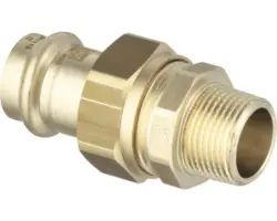 Verschraubung Viega Sanpress 15x1/2" AG 120108