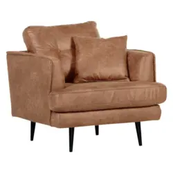 Sessel in Mikrofaser Braun