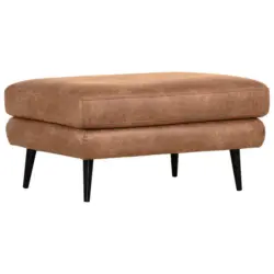 Hocker in Textil Braun