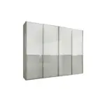 XXXLutz Lauterach - Ihr M&ouml;belhaus bei Bregenz Schwebet&uuml;renschrank in Grau, Wei&szlig;