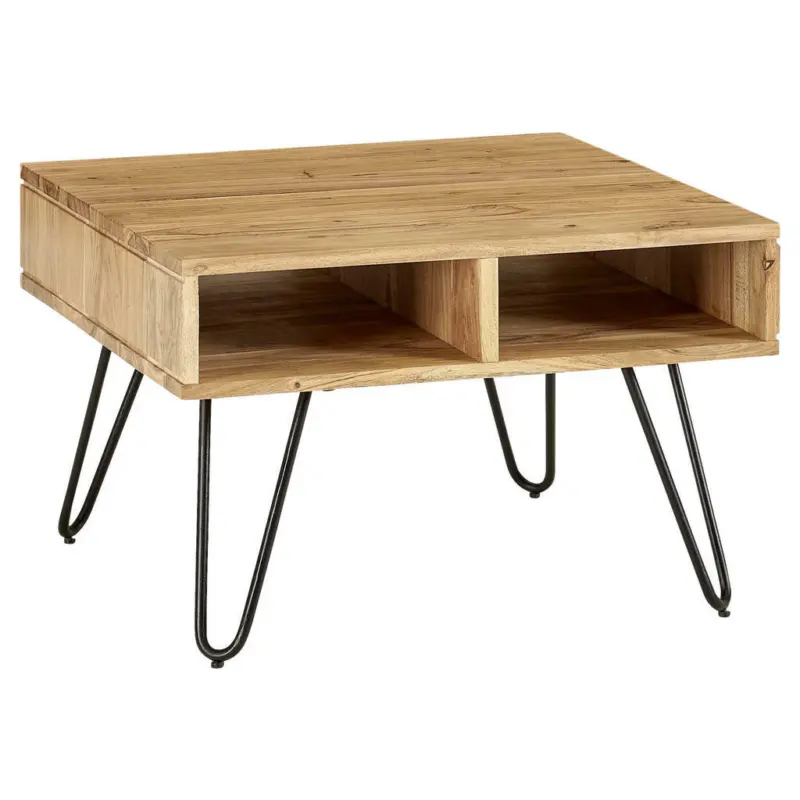 Couchtisch in Holz 60/60/40 cm