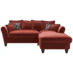 XXXLutz Lauterach - Ihr Möbelhaus bei Bregenz Ecksofa in Velours Koralle