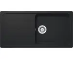 Hornbach Spüle Schock Formhaus D-100L A 500x1000 mm onyx