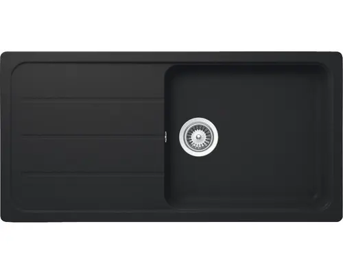 Spüle Schock Formhaus D-100L U 500x1000 mm onyx