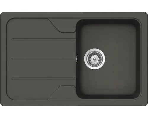 Spüle Schock Formhaus D-100S U 500x780 mm asphalt