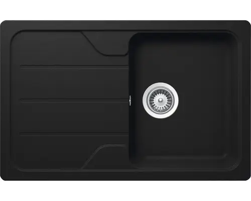 Spüle Schock Formhaus D-100S A 500x780 mm nero