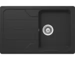 Hornbach Spüle Schock Formhaus D-100S U 500x780 mm onyx